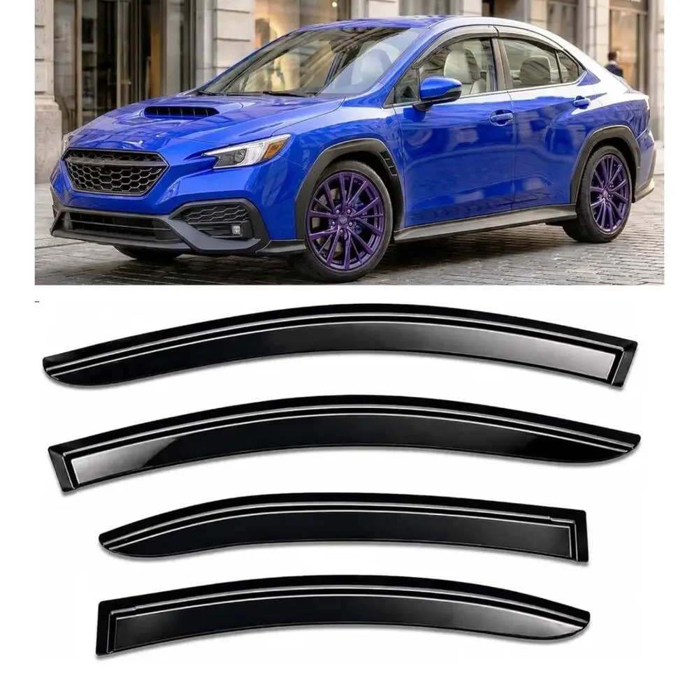 2022–2026 Subaru WRX Tape-On Side Window Visor Deflectors